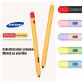 Pencil Case for Samsung Galaxy Tab S Pen Pro Tablet Touch Pen Stylus Cover Color Matching Non-slip Anti-fall Soft Protective Sle. 