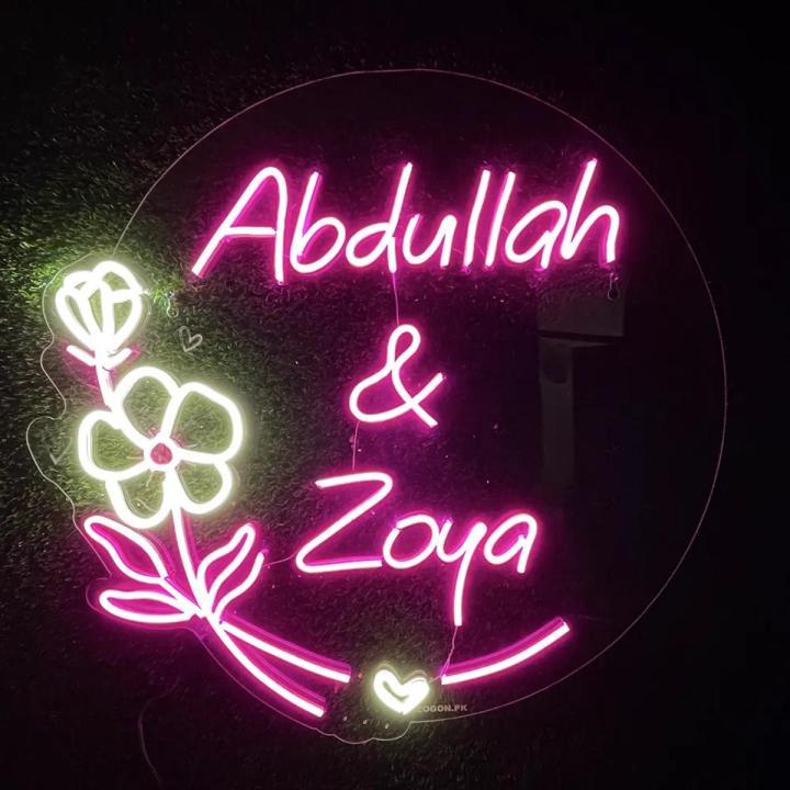 Neon Sign Design your own name customised neon-signboard wall Signboards LED sign boards for business and Party