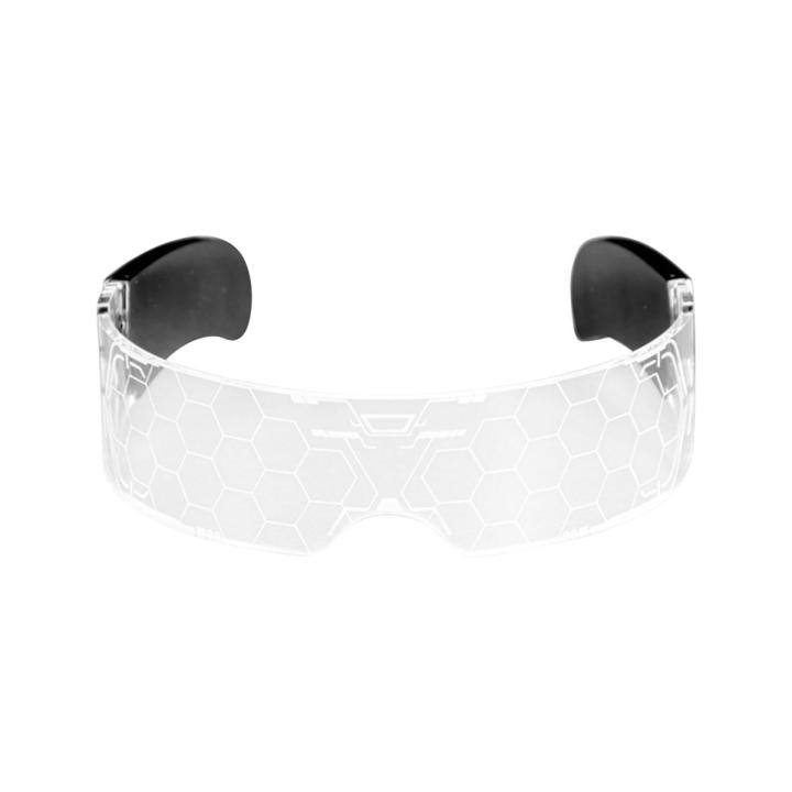 Light Up Glasses Eye-catching Neon Party Luminous LED Glasses