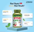 Shaigan Stiva Leave Natural Sweetener Bundle Of 3 (50 Sachet Box + 130g Jar + 100 Tablets). 
