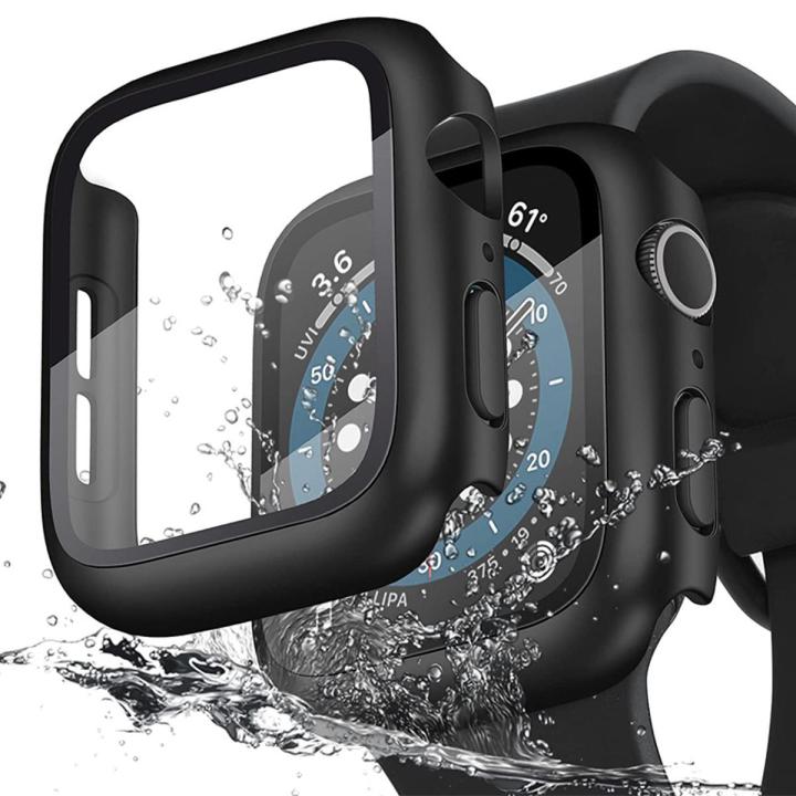 Custodia Apple Watch Batman – Cover Rigida Diamantata Con Paraurti In Pelle Per Series 6/5/4/3/2/SE