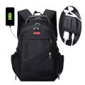 Business Travel Bag Pack Laptop Bag Water Resistant Business Computer Backpack Bag / Backpacks For Boys And Men For Up to 15.6 Inch Laptop with USB And Hand Free Port For College, University, School, Office Etc.. 