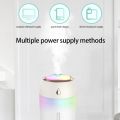 AzaTech Humidifier Car Home Air Humidifier Nano Diffuser Car Humidifier Ultrasonic Humidifier Cool Fine Mist Humidifier USB Humidifier With 7 Colors LED Lights. 
