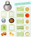 9-in-1 Vegetable Chopper-9 Blades chopper vegetable cutter-Kitchen-Veggie Chopper-Pro Food Chopper, Onion Chopper-Slicer Dicer Cutter. 