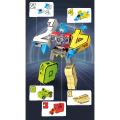 Digital Robot Transformation Toy Children's Educational Toy Single Digital Transformation Set with Gift Box. 