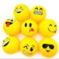 Cute Emoji Face Lip Balm - Hydrating Fruit Flavor Moisturizing Lip Sphere. 