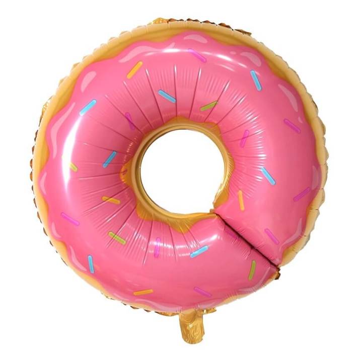 DONUT FOIL BALLOON - CANDY THEME FOIL BALLOON - DONUT THEME FOIL BALLOON