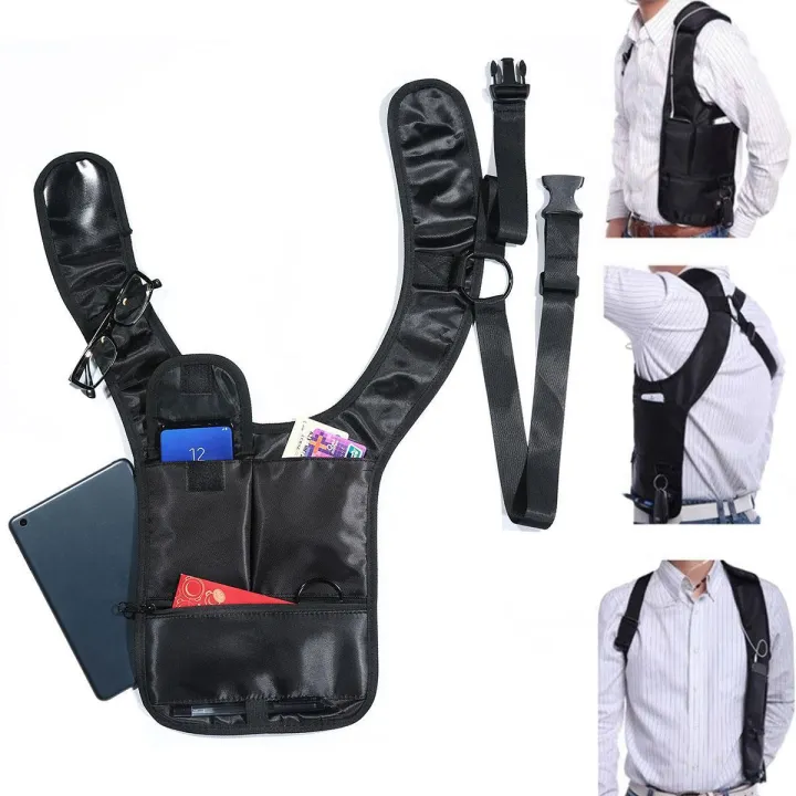 Anti-theft%20Hidden%20Shoulder%20Holster/Wallet,%20Underarm%20Portable%20Backpack%20Concealed%20Pack%20for%20Travel/%20Outdoors-%20Black%20-%20Image%203