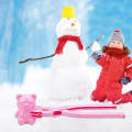 Snowball Maker Snow Toy Bear Shaped Tool Sand for Beach Children Adults. 