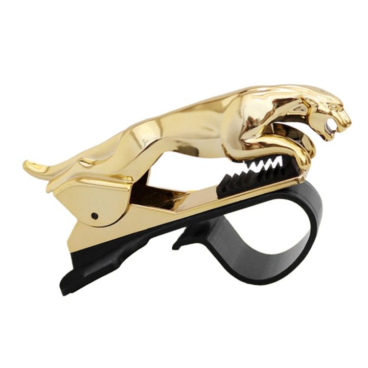 ABS Leopard Jaguar Car Mobile Phone Holder – Dashboard/GPS Stand Clip For XE, XF, XJ, F-Pace & More