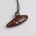 Ocarina Necklace New Ocarina alloy Alto C Flute Blue Enamel Necklace Pendant for Women Men Jewelry. 