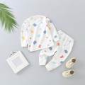 Lovely Baby Pajama Set Breathable Long Sleeve Clothes for Children Toddlers. 