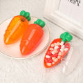 JM Easter Plastic Carrot Candy Boxes Easter Gift Box Easter Party Decorations Ornmants for Home Kids Birthday Gifts Supplies. 