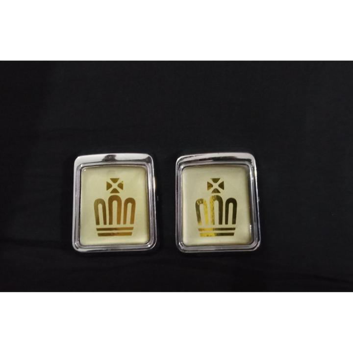 TOYOTA CROWN piller Emblem 2 Piece Set