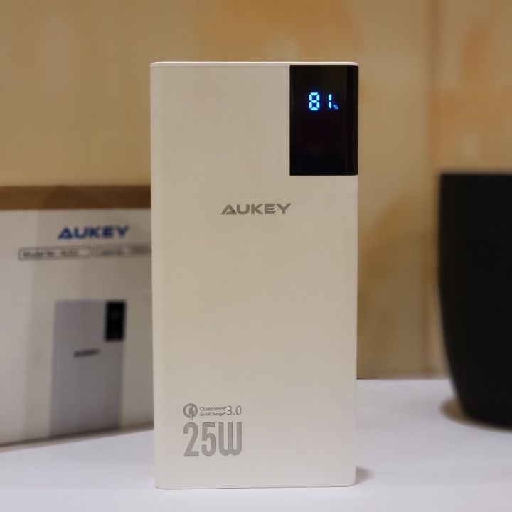 Aukey 10000mAh PD Power Bank | 25W Fast Charging Portable Charger