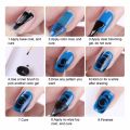 MSHARE 10ml Blooming Gel Nail Polish Nail Art Transparent Blossom Effect Flower Gel Polish Soak Off UV Nail Glue. 