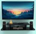 Led tv shelf Wall mounted Lcd racks Wall Mounted Media Console Floating TV Shelf Tv entertainment unit Floating tv rack. 