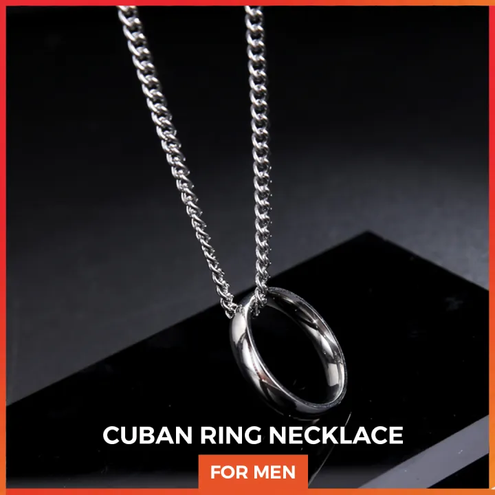 Silver%20ring%20chain%20Necklace%20Never%20Fade%20Stainless%20Locket%20Necklace%20Pendant%20for%20Boys%20&%20Men%20-%20Image%202