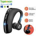 Topewon V9 Wireless Business Headphones Bluetooth Music Earphones Ear-hook Gaming Headsets Waterproof TWS Sports Earbuds. 