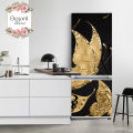 Elegant 3D Design Fridge Stickers, Door Wrap, Self-adhesive, Waterproof, PVC by Elegant Decore. 