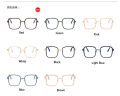 2022 New Anti-Blue Light Flat Glasses Frames 0455. 
