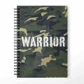 Army Warrior Printed University Notebooks Personalized Customized Spiral Notebook by Favourite Plus. 
