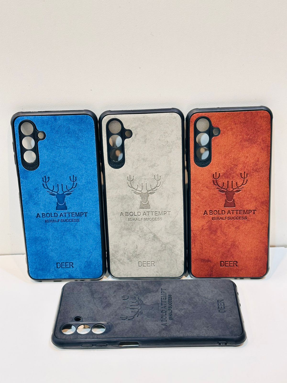 Lahore Mobile Case For Samsung A04S Hybrid Soft TPU Deer Pattern Leather Shockproof Case Cover - Samsung A04S Back Cover 4