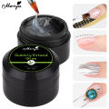 Monja 8g Nail Semi-solid Stuck Drill Gel Extend Rhinestone Soak Off Nails Model Construction Building Gel for Magic Mirror Powder. 