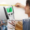 FOLAI Stud Finder Sensor Wall Scanner - 4 in 1 Electronic Stud Sensor Beam Finders Wall Detector Center Finding with LCD Display for Wood AC Wire Metal Studs Joist Detection. 