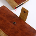48K Leather Cover Notebook Diary 240 Pages – 18cm x 10cm. 