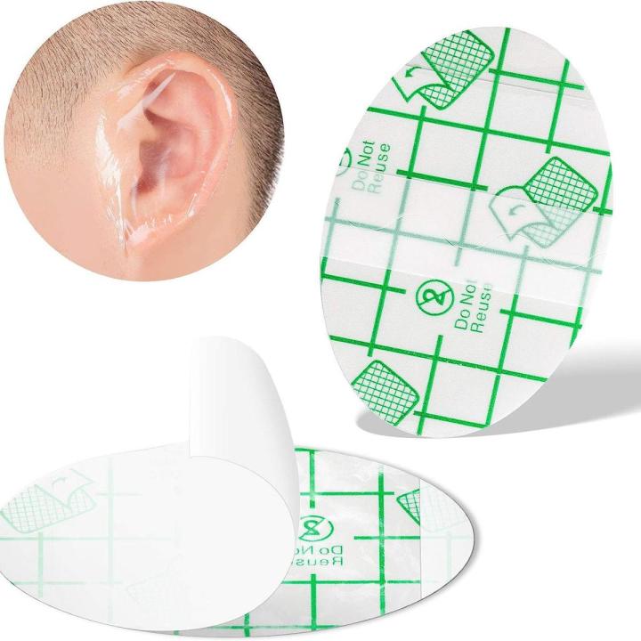 Swimming Ear Plugs | Ear Protection for Swimming Showering Surfing Snorkeling and Other Water Sports Kids Baby Waterproof Ear Stickers, Baby Waterproof Ear Protector Size (30 Pcs/Pack）
