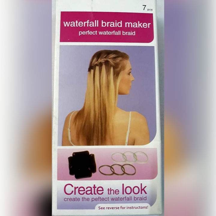Waterfall  braid maker