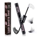 10ml Cluster Lash Bond Seal ZWELLBE DIY False Eyelash Glue Eyelash Extension Adhesive Retention Coating Waterproof Makeup Tool. 