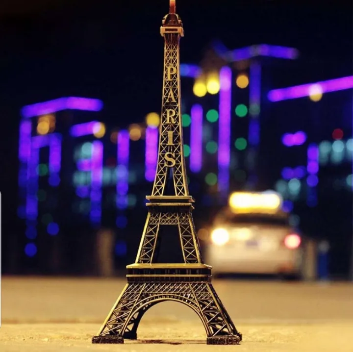 Eiffel Tower Model â€“ Metal-5icnh | Daraz.pk