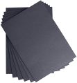 10 Black Color 160-180 GSM Heavy Cardstoke Pastel Sheets Art and Craft paper Double Sided Colored DIY Craft Smooth Finish for Origami, Craft, Greeting card making. 