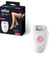 Braun Silk Epil 1 Epilator 1170- White & Pink. 