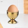 Stainless Steel Egg Cup Breakfast Durable Hard Boiled Egg Holder. 