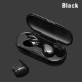 Bluetooth 5.0 HiFi stereo headsets TWS wireless headphones ipx9 waterproof stereo earphone Sport Bluetooth headset Noise Cancelling headphones with mic smart fingerprint touch in ear Bluetooth earbuds with charging power box. 