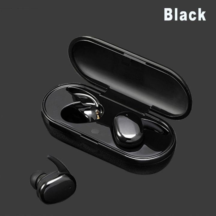 Bluetooth 5.0 HiFi stereo headsets TWS wireless headphones ipx9 waterproof stereo earphone Sport Bluetooth headset Noise Cancelling headphones with mic smart fingerprint touch in ear Bluetooth earbuds with charging power box