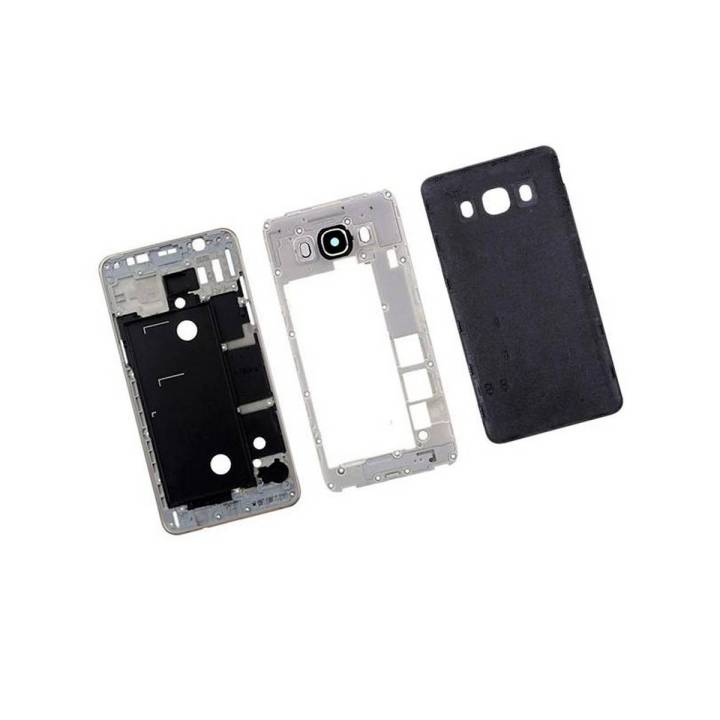 Samsung J710 J7 2016 Metal Housing Full Body Casing Replacement Parts Case With Side Volume Buttons Middle Frame Plate And Back Frame