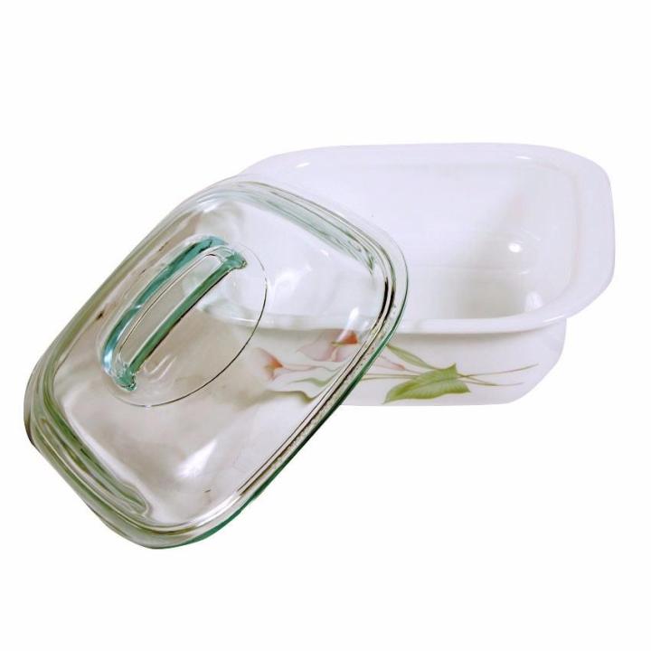 CORELLE%C2%AE%201.41L%20Square%20Baking%20Dish%20w/%20Glass%20Lid%20&%20Plastic%20Lid%20-%20Image%203