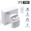 i7 Mini Bluetooth Wireless Headset With Charging Doc For Android & all Phones Wireless Earbuds with Noise Cancelling Microphone. 