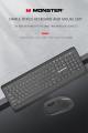 Wireless Gaming Keyboard & Mouse Combo | Gaming KeyBoard Mouse | Ergonomics Optical For Pc Laptop Desktop Gamer. 