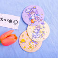 ins wind cartoon cute small mirror makeup mirror portable portable mirror female mini round mirror storage. 