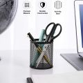 Mesh Metal Steel Pen stand, Stationary Basket, Pen Holder, Pencil Holder for Girls, School, Office, Study Table, Desk, Stationary Organizer, Pen Box Pencil Box, Table Organizer, Desk Organizer, Pencil Holders for boys. 