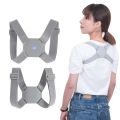 ​Smart Posture Corrector Vibration Belt USB Rechargeable Intelligent Vibration Induction Sensor Reminder High Elasticity Adjustable Upper Back Shoulder Lumbar Waist Support Belt for Children and Adult​. 