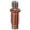 All-Metal Bi-Metal V6-TCrazy Heatbreak for 1.75mm V6 Hotend Heater. 