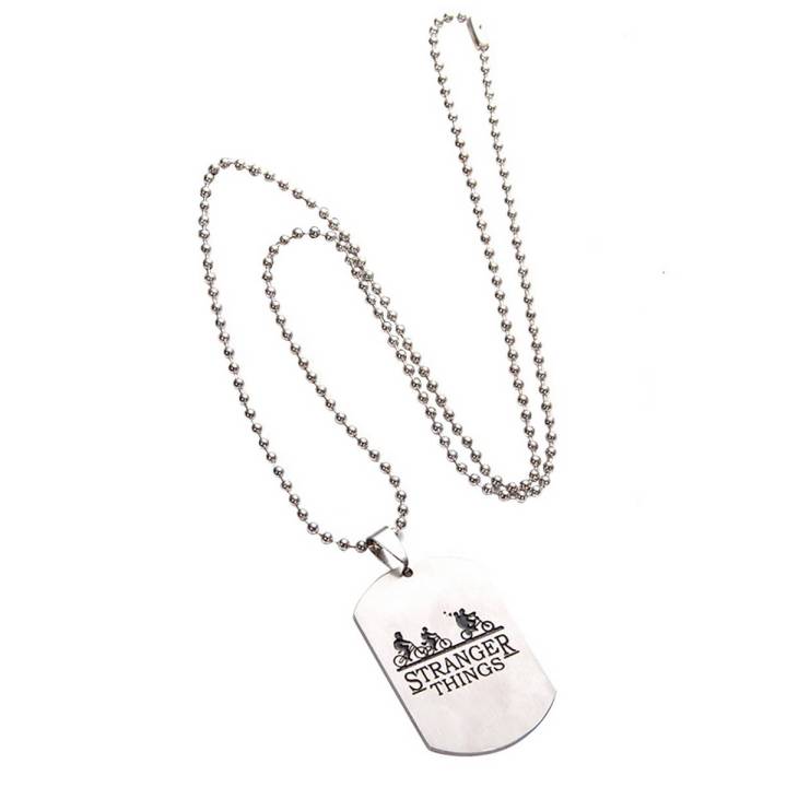 Fashion Stranger Things Letters Pendant Necklace Party Wedding Travel Jewelry
