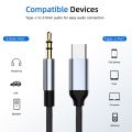 USB Type C to 3.5mm Aux Audio Cable For Samsung S22 Ultra S20 Xiaomi 12 Oneplus 10 Car Headphone Speaker 3.5 Jack Aux Cord Kabel. 