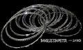 BANGLES / CHORIAN SET OF 13 FOR GIRLS IMPORTED SILVER QWIS-435-20 QUALITY WEB STORE. 